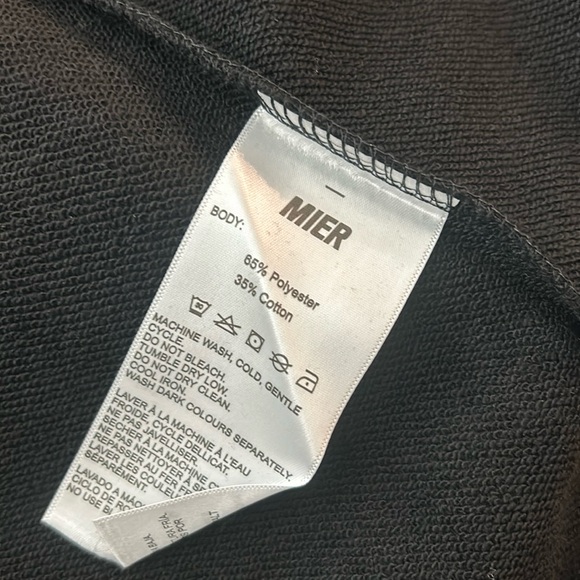 MIER Men’s Long Sleeve Hoodie NWT XXL - Picture 4 of 4